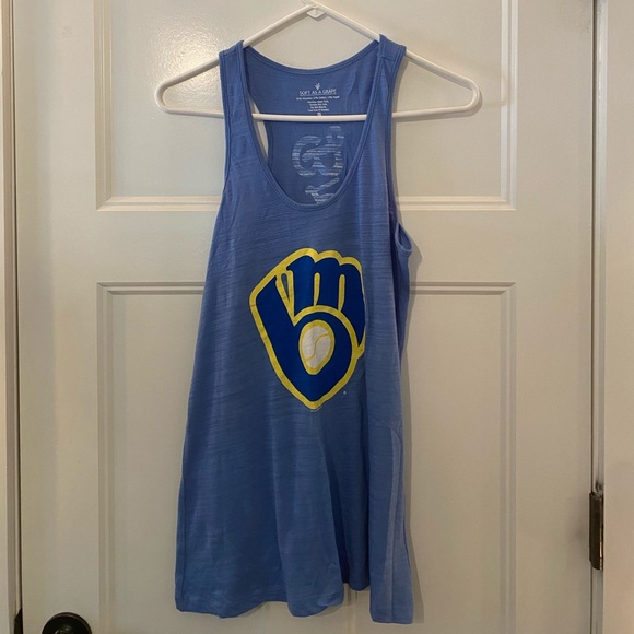 Milwaukee Brewers Tank Top Blue - Picture 1 of 2